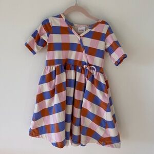 Hanna Andersson Plaid Pinafore Dress